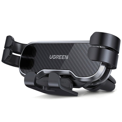 Nosilec za avto UGREEN Gravity Air Vent, Univerzalen, Črn