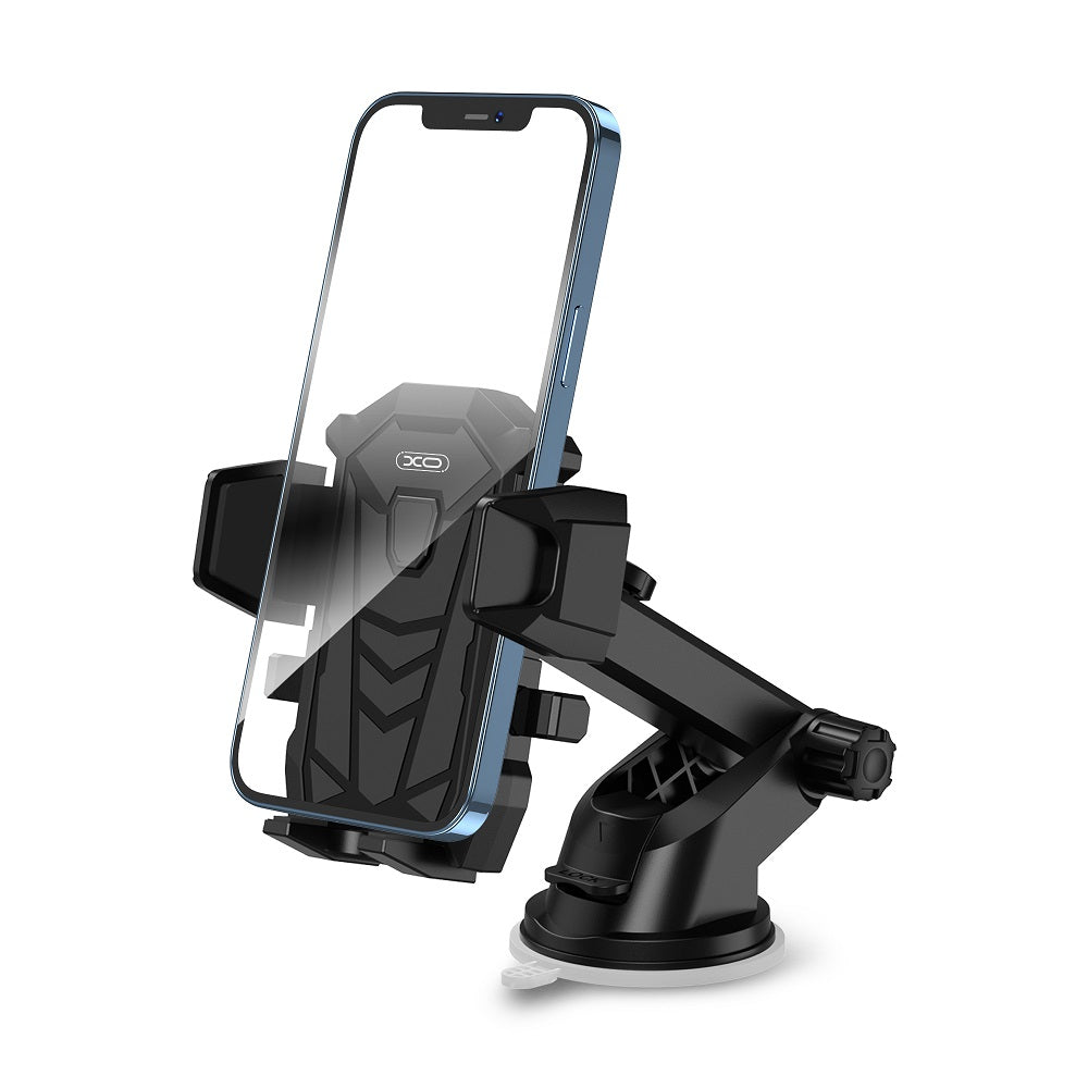 Nosilec za avto XO Design C76, 4inch - 7inch, črn