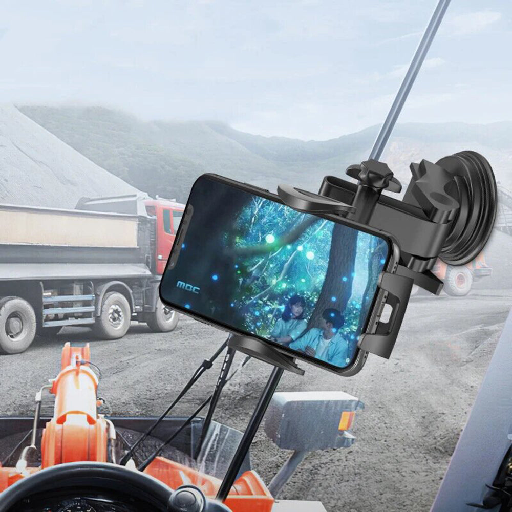 Avtomobilski nosilec Yesido C111, 4.5inch - 6.8inch, črn