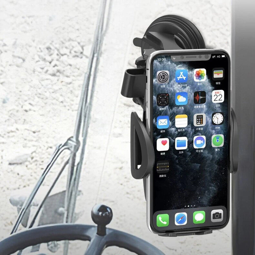 Avtomobilski nosilec Yesido C111, 4.5inch - 6.8inch, črn