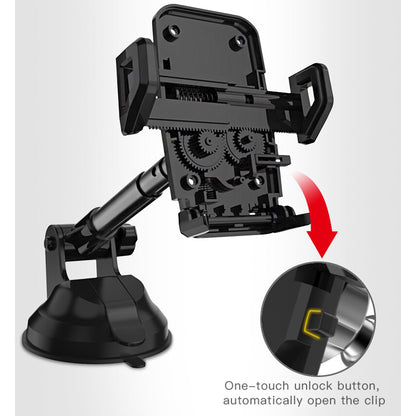 Nosilec za avto Yesido C40, Univerzalen, Črn