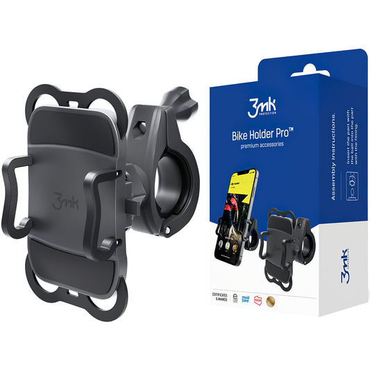 Nosilec za kolo 3MK Holder Pro, univerzalen, črn
