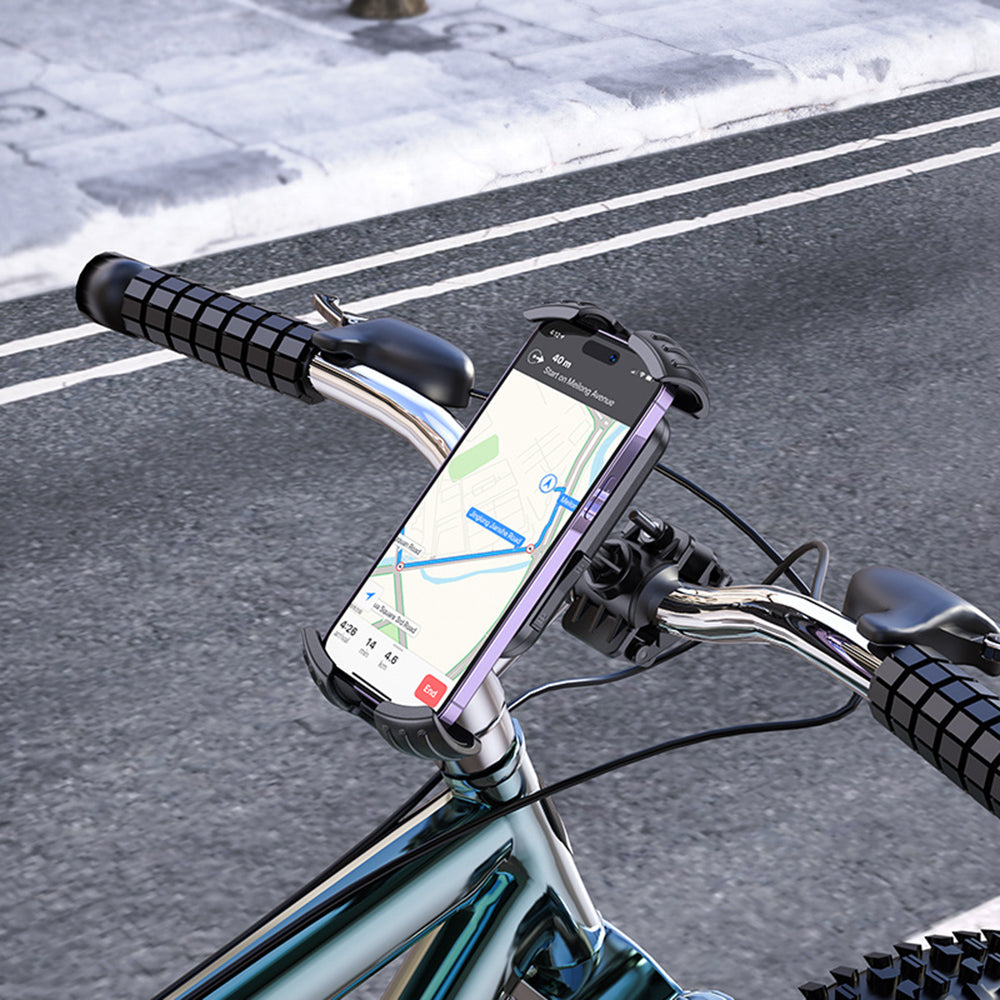 Nosilec za kolo Borofone BH105 Basalt, 4.7inch - 7inch, črn