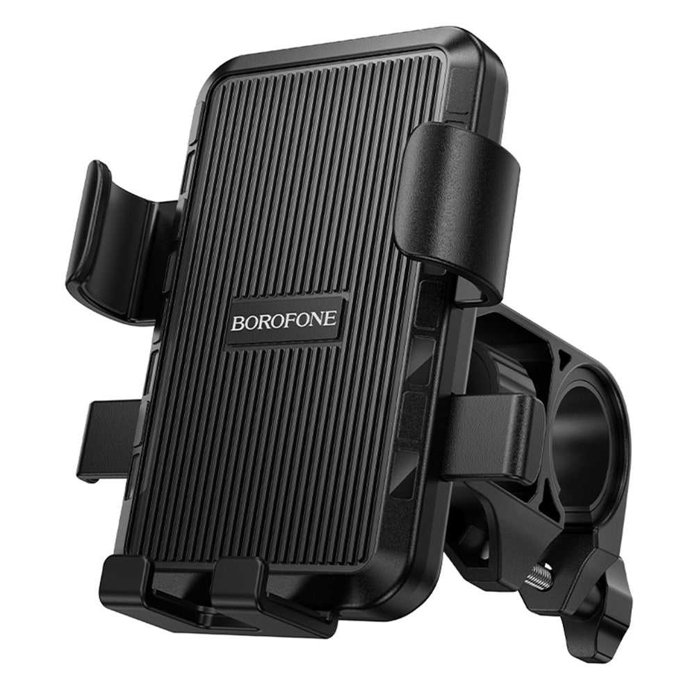 Borofone BH13 Knight Bicycle Motorcycle Holder, 4.5inch - 7inch, Black