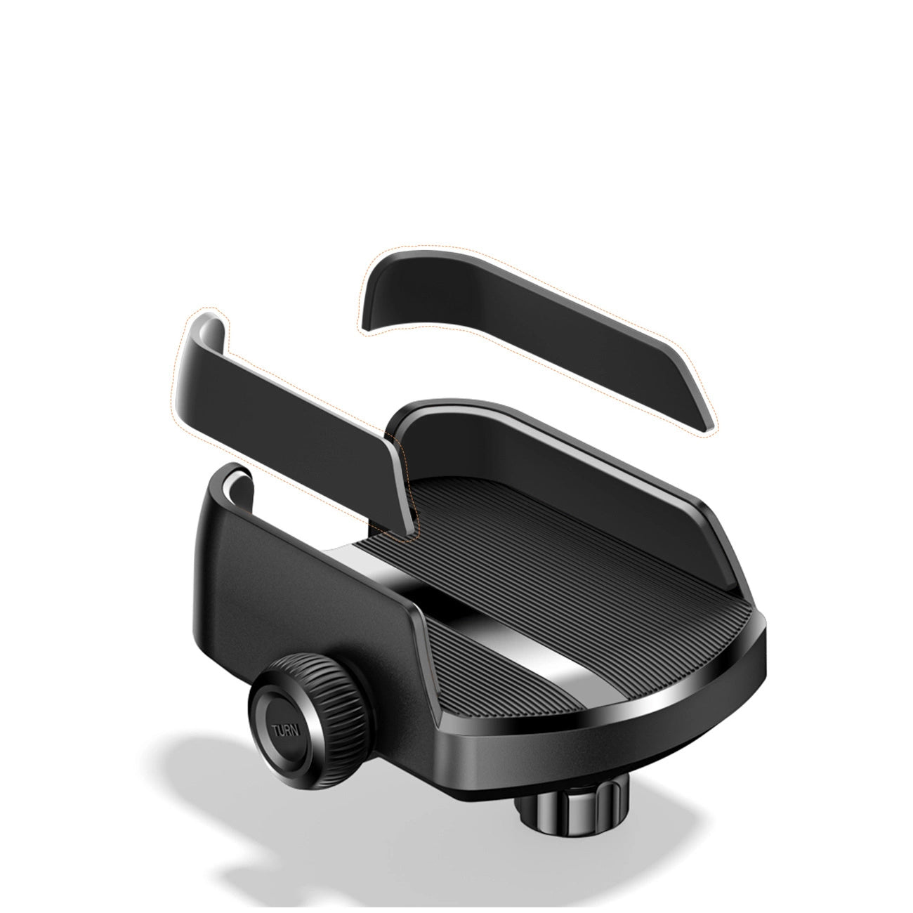 Nosilec za kolo motorno kolo Joyroom JR-ZS431, 4.7inch - 7inch, Črn