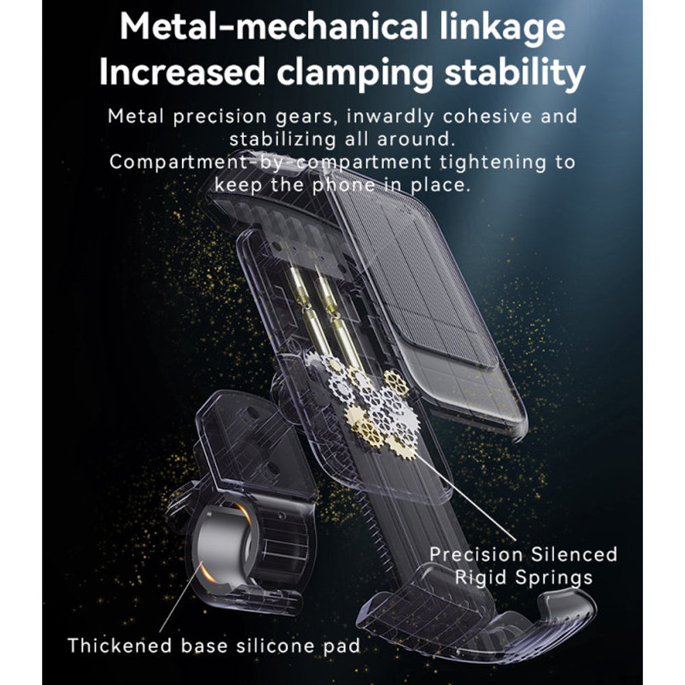 Nosilec za kolo Yesido C249, 4.8inch - 7.2inch, črn