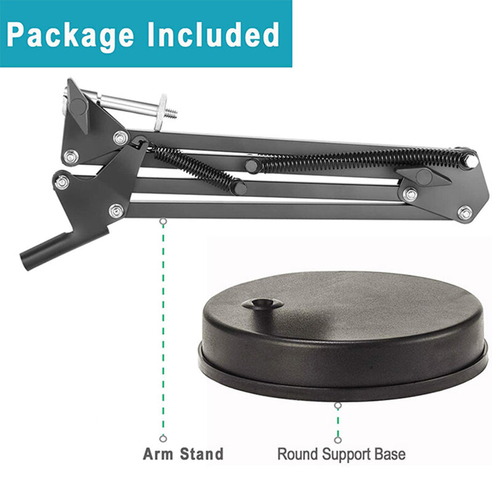 Nosilec za mizo 1/4inch Techsuit GT6 za kamero / mikrofon, črn