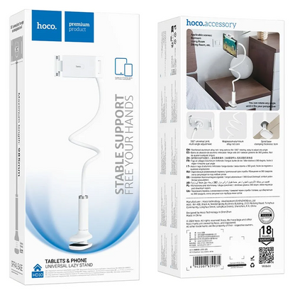 Namizno stojalo HOCO HD10, Univerzalno, Belo