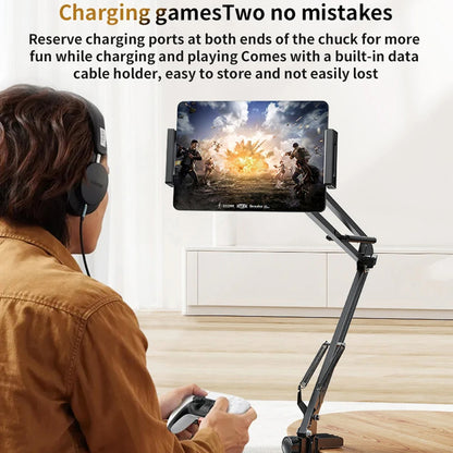 Nosilec za mizo Yesido C296, 4inch - 12.9inch, Črn