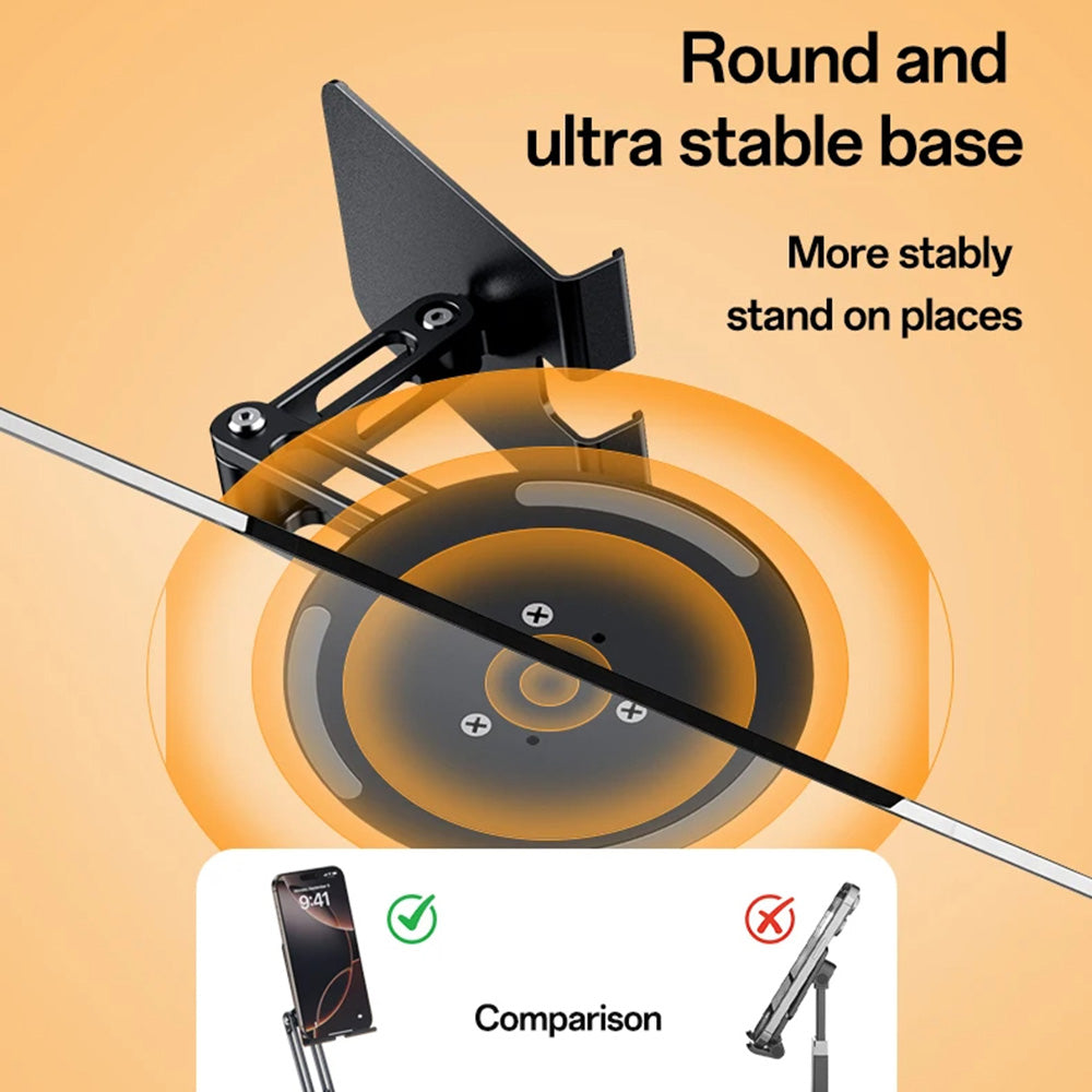 Nosilec za mizo Yesido C300, 4.7inch - 7.2inch, Srebrn