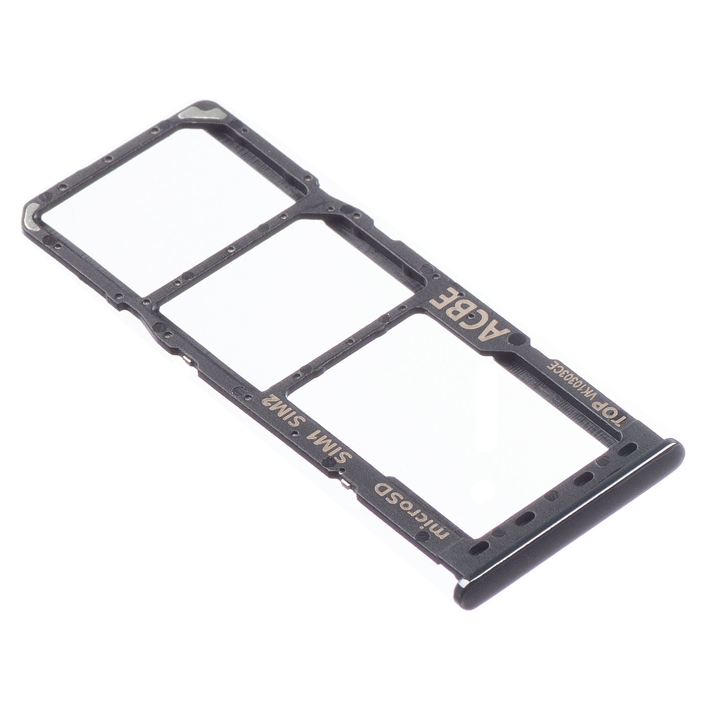 Nosilec kartice SIM - Samsung Galaxy A32 A325, črn, servisni paket GH98-46409A