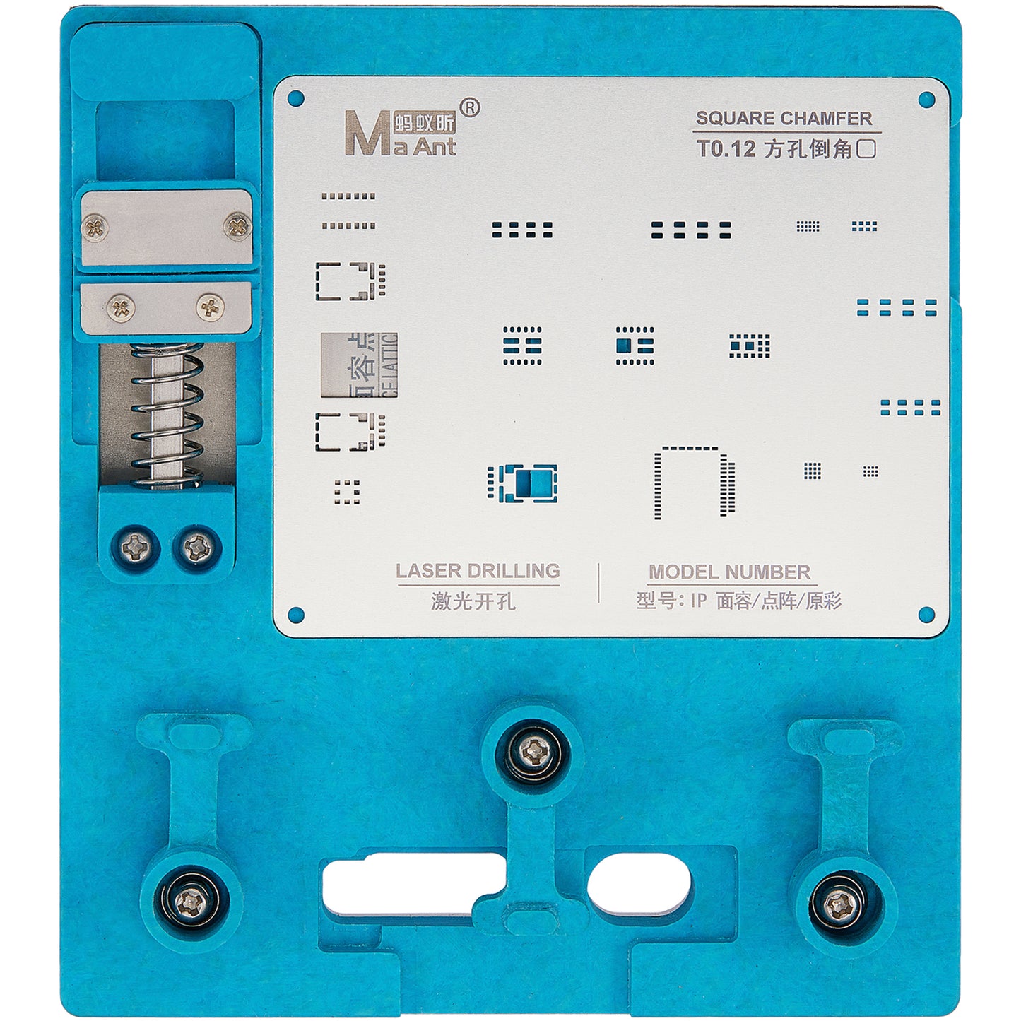 Delovna podpora za reballing MaAnt MR-01 za Apple iPhone X - 16 serijo