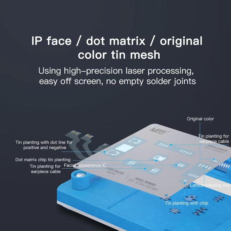 Delovno stojalo za reballing MaAnt MR-01 za Apple iPhone 11 - 16 serijo