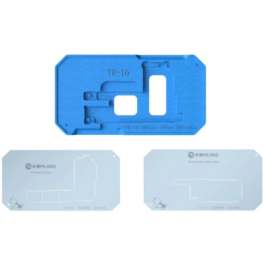 Delovna podpora za reballing Mijing Z20 za Apple iPhone 16 serijo