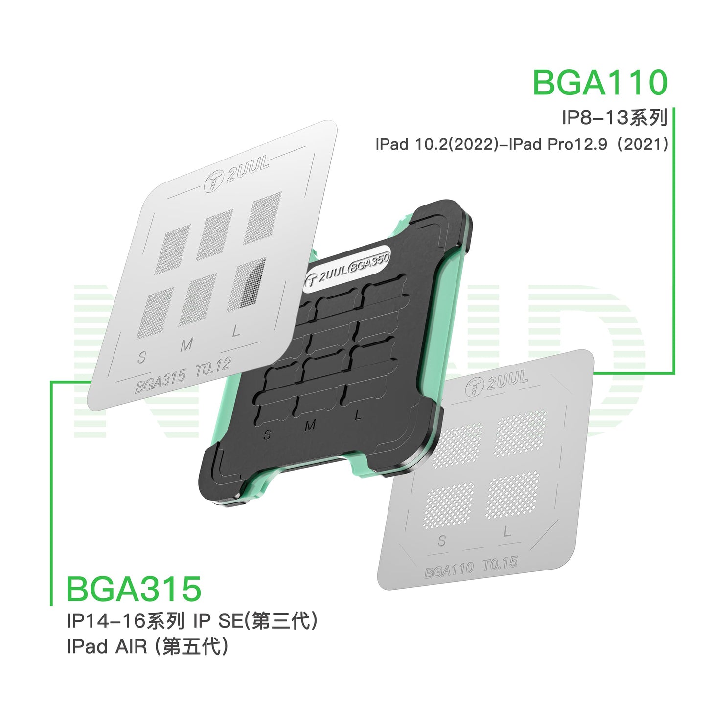 Delovna podpora za reballing 2UUL BH16