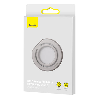 Nosilec prstan Baseus Halo, Univerzalen, Srebrn SUCH000012