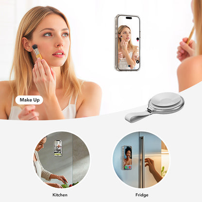 Nosilec obroča ESR HaloLock Leather, univerzalen, bel