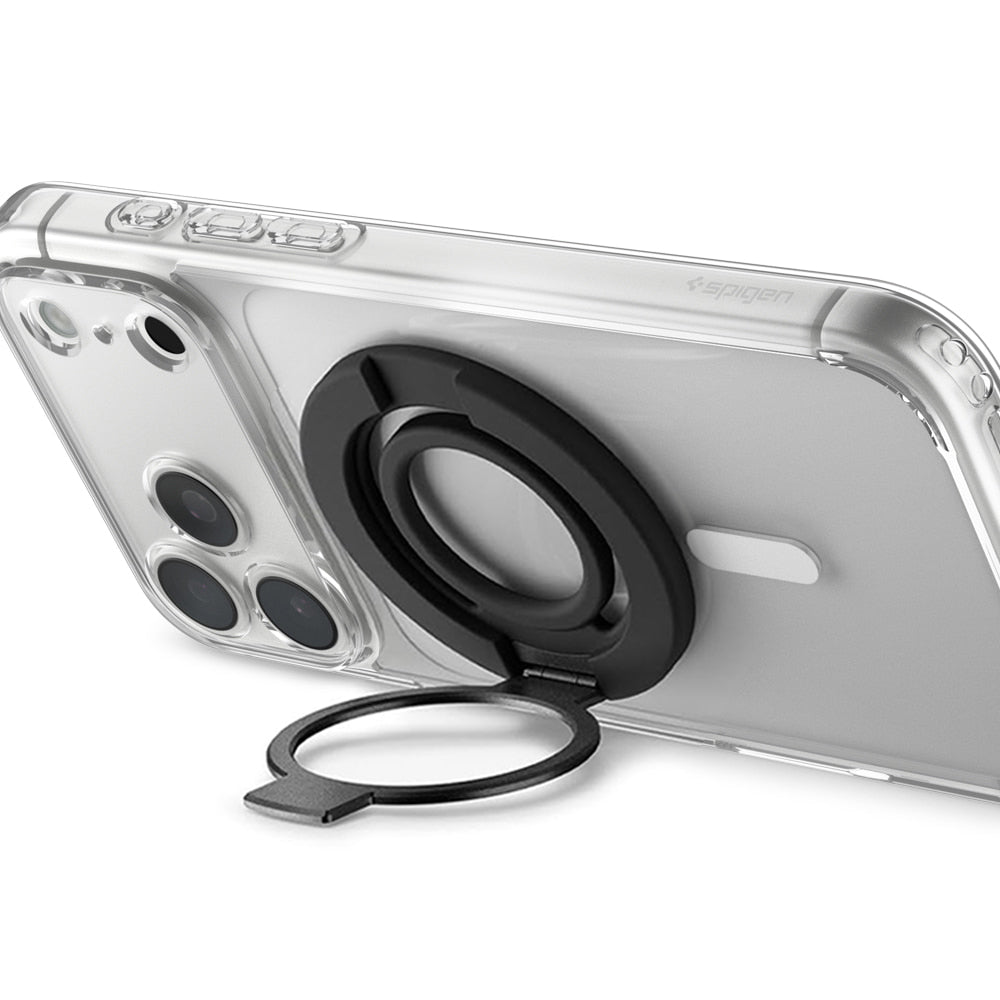 Nosilec za prst Spigen Dual Pop Mag S, univerzalen, črn AMP11735