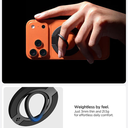Nosilec za prst Spigen Dual Pop Mag S, univerzalen, črn AMP11735