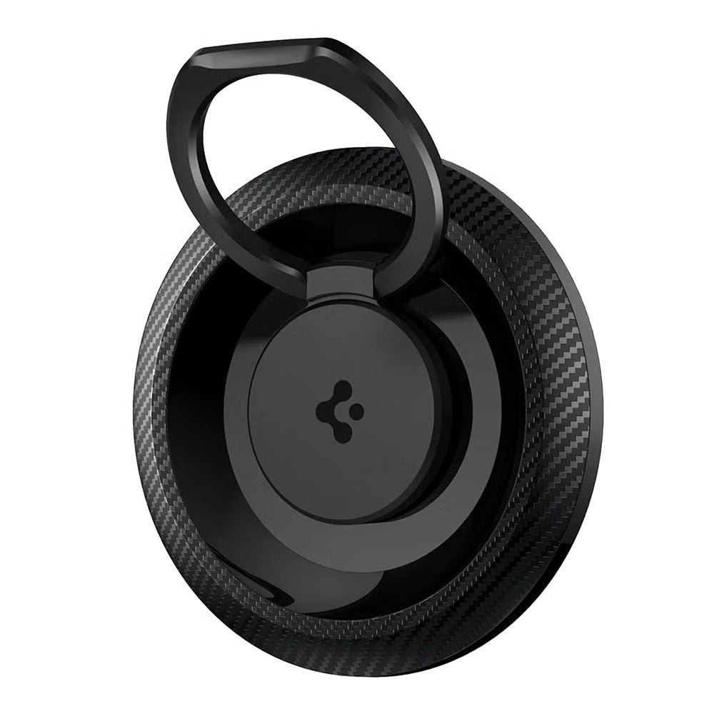 Spigen O-Mag OM100 Carbon Ring Holder, Universal, Black AMP05505