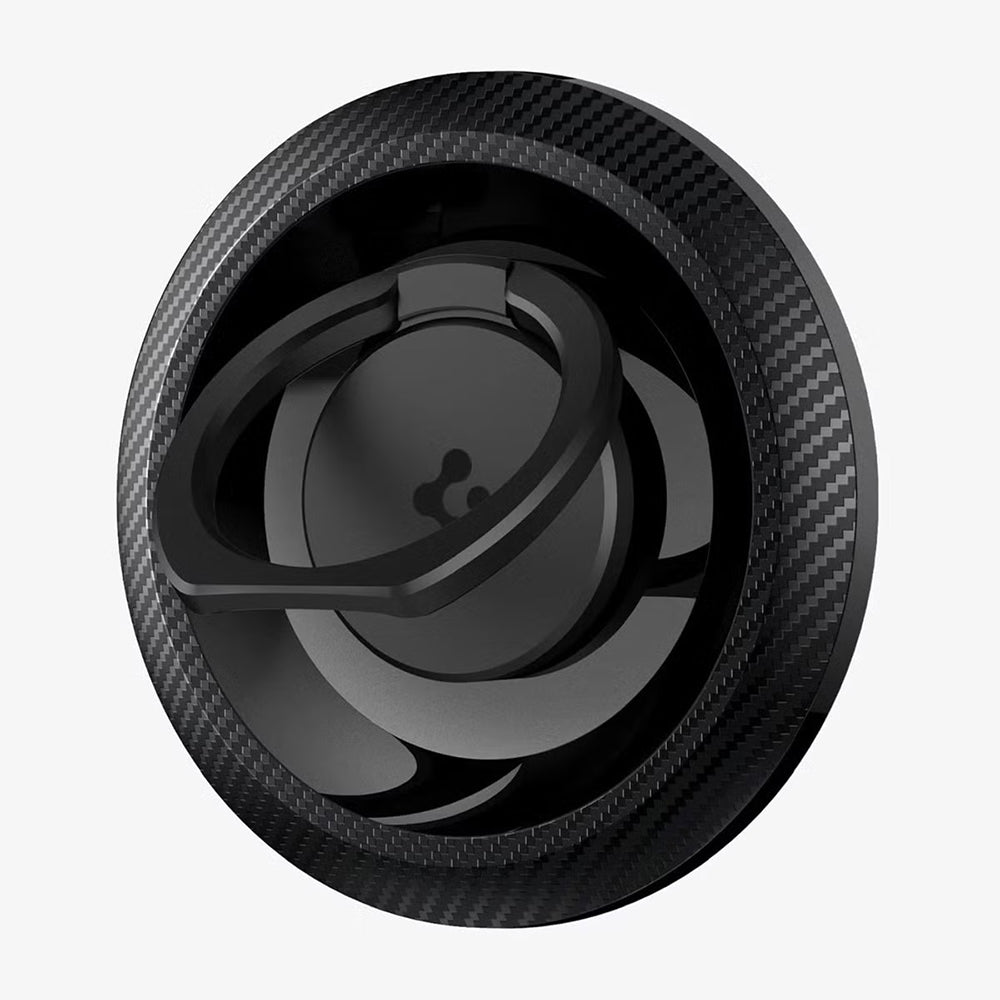 Spigen O-Mag OM100 Carbon Ring Holder, Universal, Black AMP05505