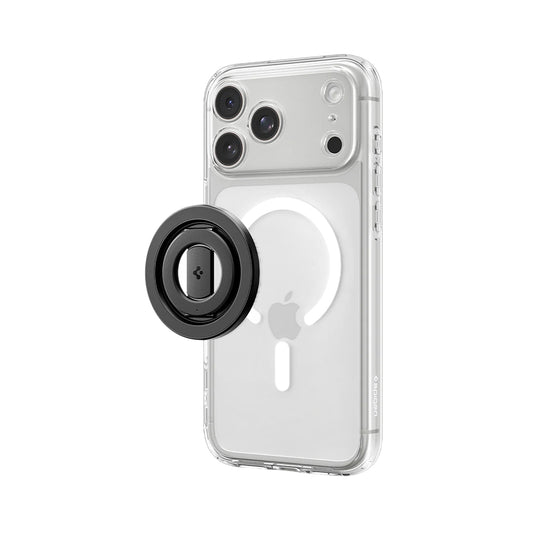 Nosilec za prstan Spigen OM108 Mag Fit+, univerzalen, črn AMP11739