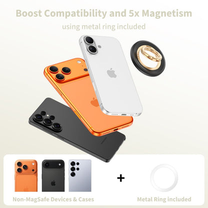 Nosilec prstan Tech-Protect MMR700 Lamano, Univerzalen, Črno Zlat