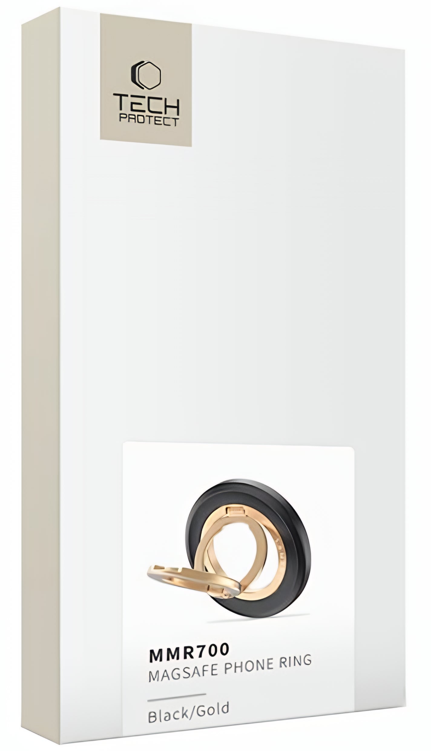 Nosilec prstan Tech-Protect MMR700 Lamano, Univerzalen, Črno Zlat