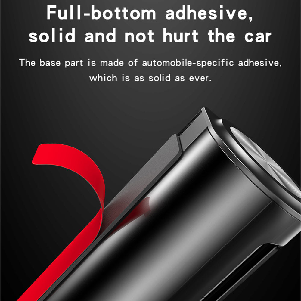 Nosilec za telefonsko številko za avto Yesido C202, črn