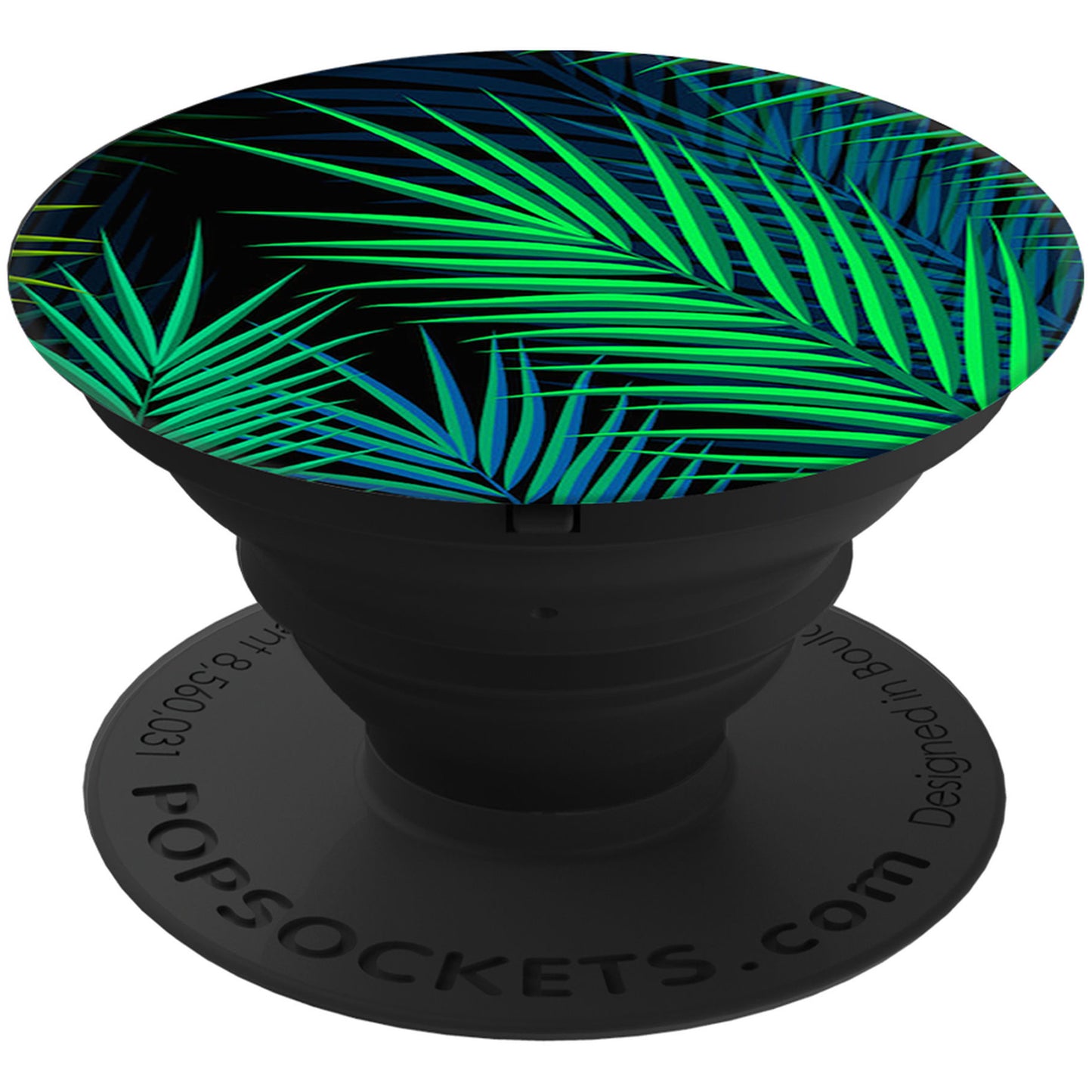 Podpora PopGrip Popsockets Midnight Palms, Večbarvna