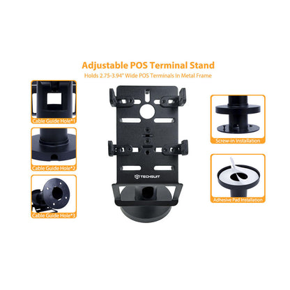 POS stojalo Techsuit PayNest POS1, Črno