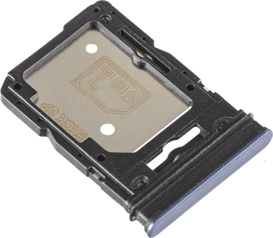 Nosilec SIM - kartice Motorola Edge 60 Fusion, Mornarsko modra (Pantone Slipstream), Service Pack SMO8E57219
