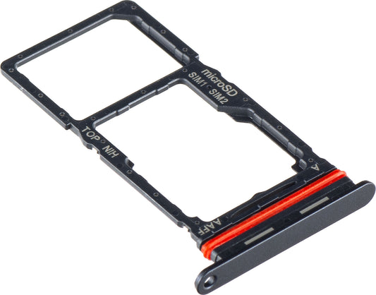 Nosilec SIM kartice Samsung Galaxy A16 5G A166 / A16 4G A165, črn