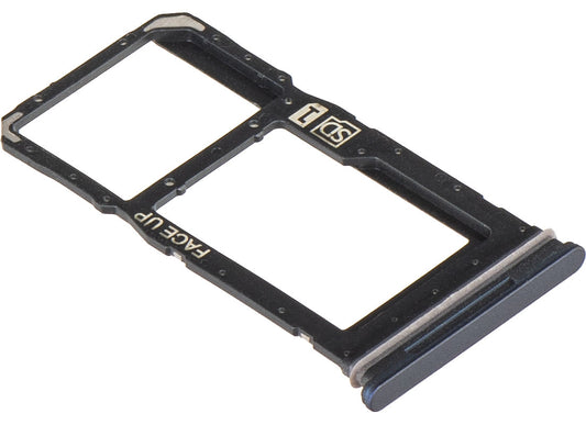 Nosilec SIM-kartice Motorola Moto G87, Mornarsko modra (Pantone Overture), Service Pack S948F08016