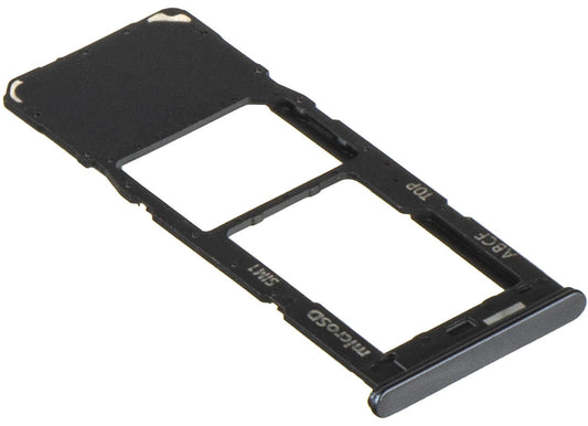 Nosilec SIM kartice Samsung Galaxy A23 5G A236 / A23 A235, enojni SIM, črn