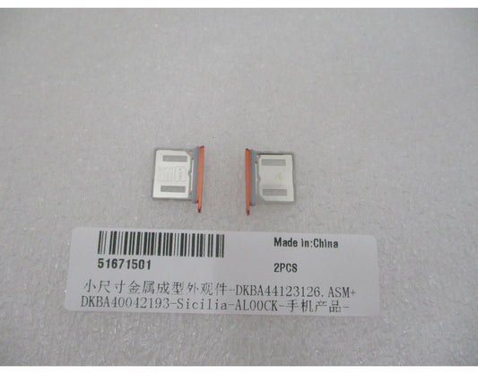 Pladenj za SIM Huawei Pura 90s Pro Max, oranžen (Orange Ocean), servisni paket 51671501