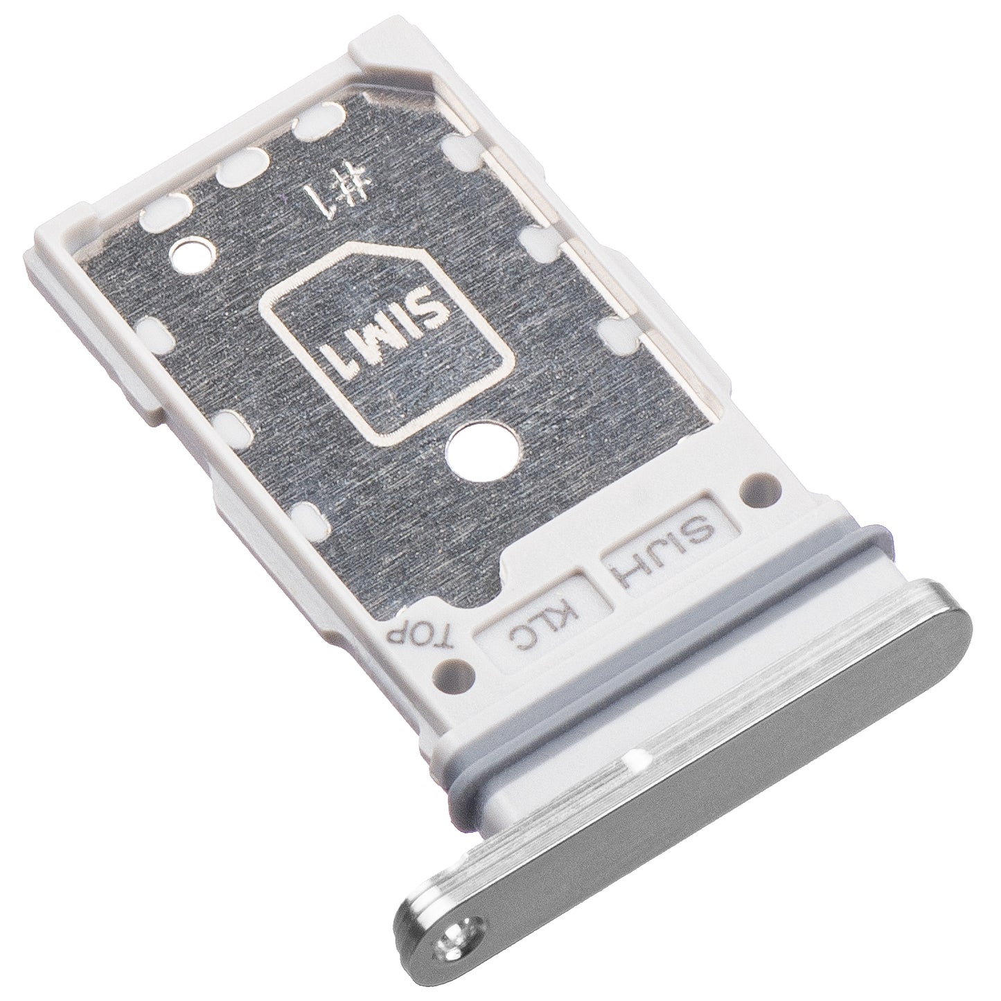 Nosilec SIM Samsung Galaxy S22 Ultra 5G S908, srebrn