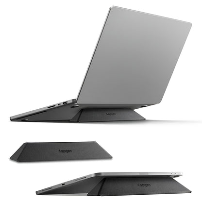 Stojalo Spigen Slim Fold LD201-S6 za prenosnik do 14 palcev, črno AMP11115