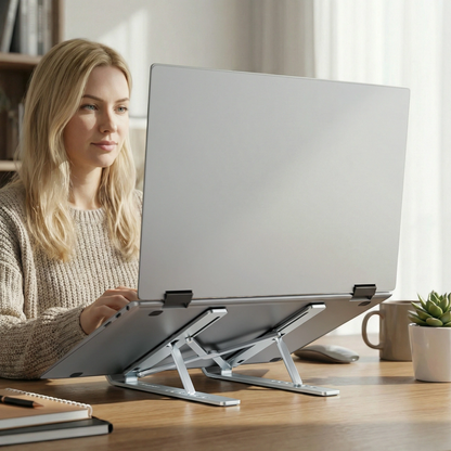 WZK WDCX-X8S Stand for Laptop 10inch - 16inch, Silver