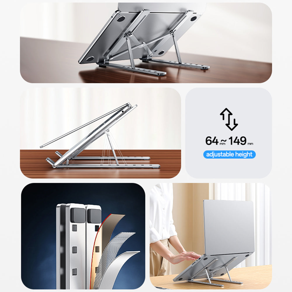 Yesido LP07 Support for 13inch - 20inch Laptop, Silver