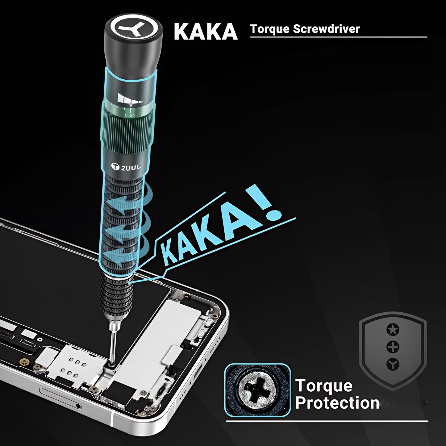 Izvijač 2UUL SD21 Kaka, Pentalobe 0,8 mm