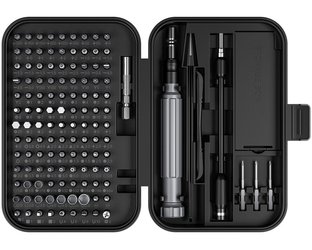 King'sdun KS-840130 Screwdriver, 130in1, Gray