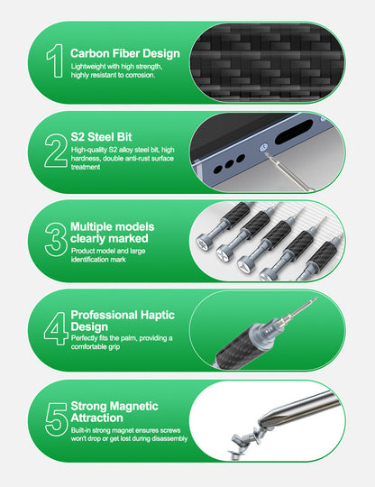Vijačnik Relife RL-729, Torx T1 