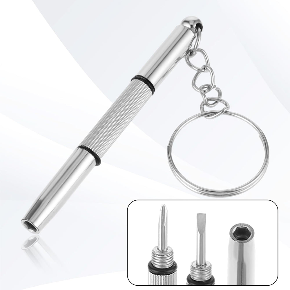 Izvijač Techsuit ST1 za Očala, Srebrn