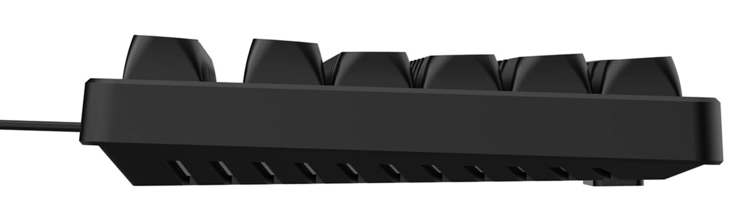 Gaming žična USB tipkovnica WZK WKG-200, RGB, 1,5 m, črna