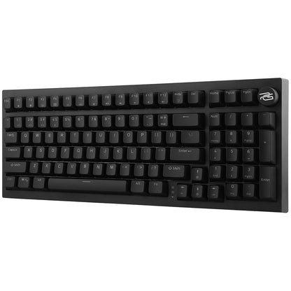 Brezžična igralna tipkovnica Proove Slicker, RGB, BT / Wi-Fi / Žična, 1.8m, Črna WKSLEN00022401
