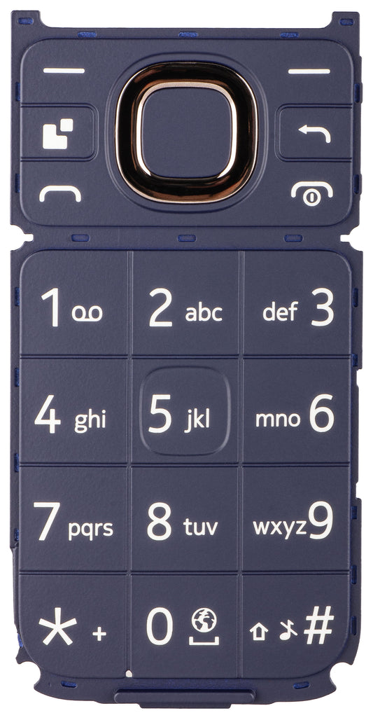 Tipkovnica Latina HMD 2660 Flip, Vijolična, Service Pack 5010001250SH0