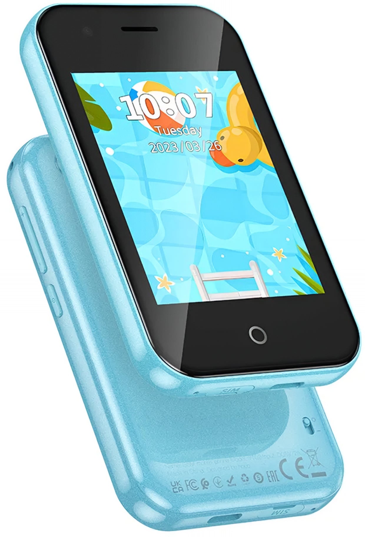 Mobilni telefon HOCO Y102 Kids, 2G, Zaslon 2.8 inča, Modra