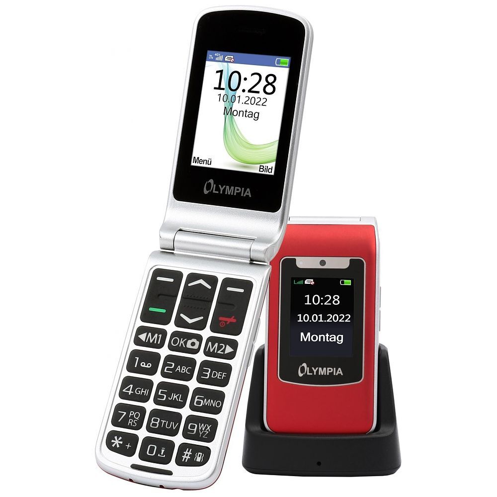 Mobilni telefon Olympia Style Duo, 48MB, rdeč 2298