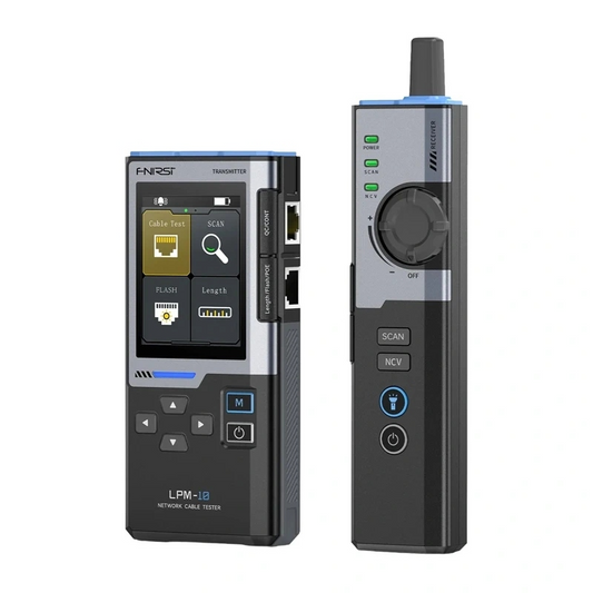 Tester za servis Fnirsi LPM-10A za kable RJ45 / RJ11